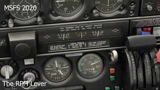 MSFS 2020: The RPM Lever