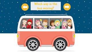 Prove Your Logic Skills by Solving this - Which way is the bus moving? - #Shorts - Logic Matters