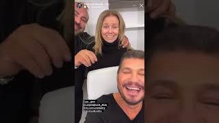 Marcelo Tinelli historia  graba promo de Canta conmigo ahora