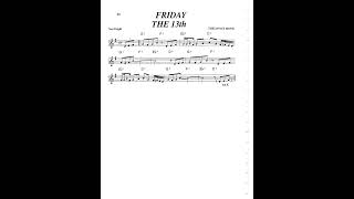 real book solo piano: friday the 13th (Thelonious Monk)