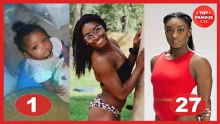 Simone Biles ⭐ Transformation From 1 To 27 Years Old