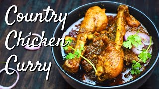 Desi Style Country Chicken Curry- 💯 Dhaba style recipe