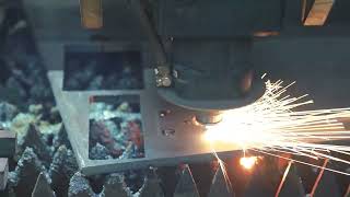 10mm carbon steel laser cutting