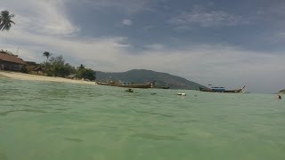 Koh Lipe kayaking time lapse - Koh Kra and Sunrise Beach