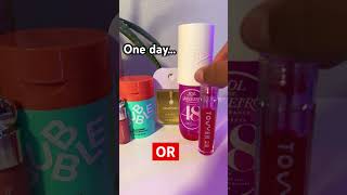 Which one do u choose?#preppy #sephora #skincare #skincareroutine #makeup #subscribe #viralvideo