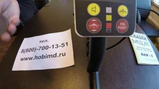 Металлоискатель РаМ - 5 ( Pin Point ) официальное видео Hobimd.ru