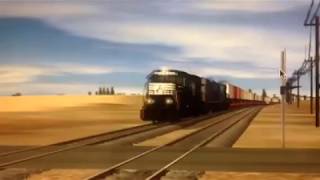 Trainz Simulator Mac: Marias Pass Approach NS Trailer Train