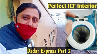 Dadar Express - Slowest train of India *Beautiful Interior* ✔️