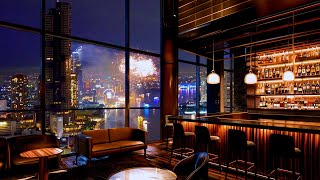 Night Smooth Jazz with Cozy New York Lounge🍷Relaxing Classical Music for a Serene and Calm Night