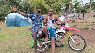 Meet @iammarwa VVIP who Travelled by Bike from Rwanda 🇷🇼 for Party Ending.