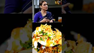 RANI Mukherjee ki comfort food MIXED CHAAT Recipe 🍛♨️ #shorts #viralrecipe #rani #sanjeevkapoor