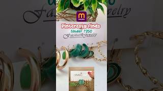 Pinteresty MEESHO finds ❤️ #meesho #meeshofinds #koreanearrings #koreanfashion