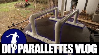 DIY Parallettes Vlog | D'Ondrai Jones