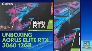 UNBOXING A0RUS ELITE RTX 3060 12GB GPU