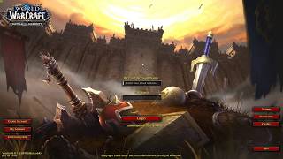 WoW - Battle for Azeroth: BETA - New Login Screen [4K60]