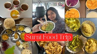 Best Surat Street Food | Locho, Khaman, Bhajiya’s, Coco, Gujarati Thali & More