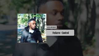 Fedarro - Control (Audio)