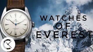 Watches of Mount Everest: Hillary, Norgay, Smiths & Rolex