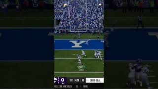 Johnson scrambles to tie it up! #collegefootball25 #easports #kstatefb #arizonafootball