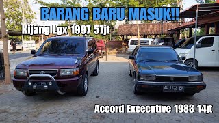 Minggu, 26 november 2023 | Review Accord Excecutive 1983 dan Kijang Lgx 1997