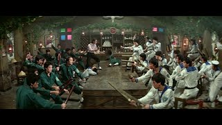 Project A - Jackie Chan vs. Yuen Biao Bar Fight (Marine vs. Police)