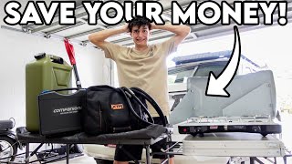 I DON'T Use This Camping Gear ANYMORE! // Camping Equipment I Regret Buying // Toyota Prado (GX460)