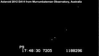 Asteroid 2012 DA14 15.02.2013 Астероид пролетел возле земли