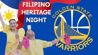 Golden State Warriors Filipino Heritage Night