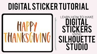 Creating Digital Planner Stickers in Silhouette Studio - Part 1: Text Stickers