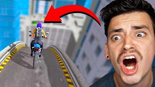 I JUMPED OVER A CITY in Bike Jump!