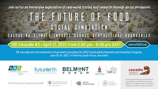 The Future of Food Social Simulation at SRI Inkundla