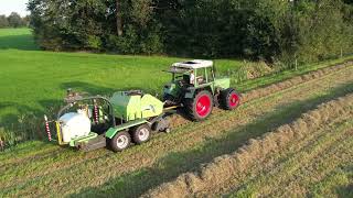 Midibalen Persen | Harjan Broer Dienstverlening en Schapenhouderij | Fendt 305 LSA | Star pers