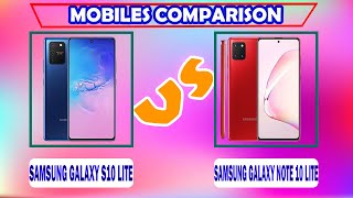 Samsung Galaxy S10 Lite Vs Note 10 Lite- Which Galaxy is Best for You? MOBILE COMPARISON