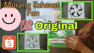 Unboxing Original Omni Wall Mounted Exhaust Fan