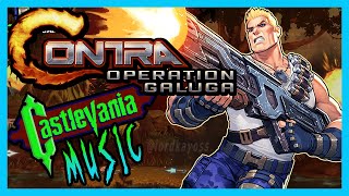 Contra Operation Galuga Castlevania BGM Arcade Mode