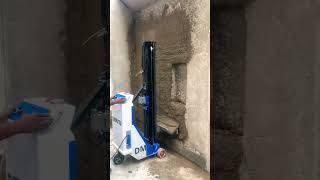 #fast #plastering #machine #constructionequipment #wallsmooth