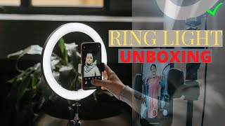 ✅[COMPRE UM RING LIGHT BARATO]aumentar a qualidade dos videos e fotos[UNBOXING]👌