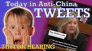 Today in ANTI-CHINA TWEETS - Ep. 2 - #CHINASHOULD #tiktok #congress #hearing