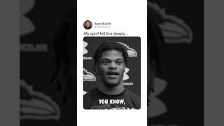 Lamar Jackson shares who keeps him humble 🙏 #lamarjackson #faithjourney #motivation