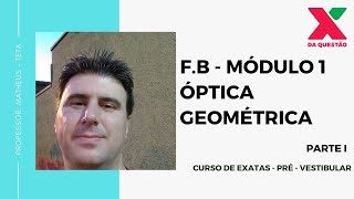 F.B - MÓDULO 1 - ÓPTICA GEOMÉTRICA - PRÉ - VESTIBULAR - PARTE I