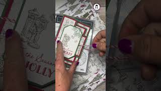 Handmade Christmas Card fancy fold