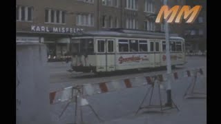 Hamburg Germany holiday 1964 old cine film 297