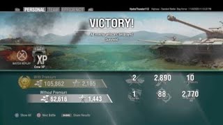 World of Tanks: Clash of the Titanic Horrors from the Bog, 2 kills