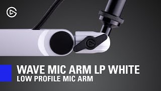 Elgato Wave Mic Arm LP White Product Trailer