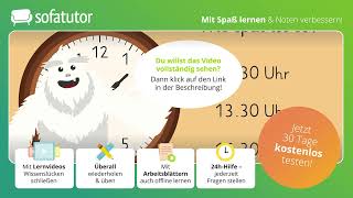 Eine halbe Stunde einfach erklärt – Ablesen lernen & Beispiele