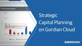 Strategic Capital Planning on Gordian Cloud