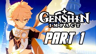 ￼Genshin Impact let’s play part 1