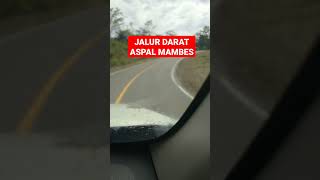 Jalan aspal mahulu to kubar #shortsfeed #shorrts #shortsvideo #shorts #short