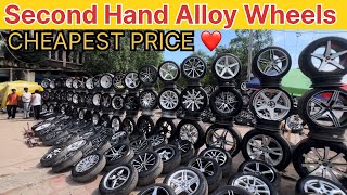 Second Hand Alloy Wheels🛞Mayapuri Market || Cheapest Price 🔥