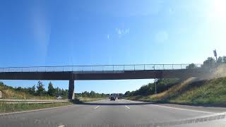 Royal Arena to Hvidovre - Driving on E20 highway in 4K, Copenhagen, Denmark | kører på e20 motorvej